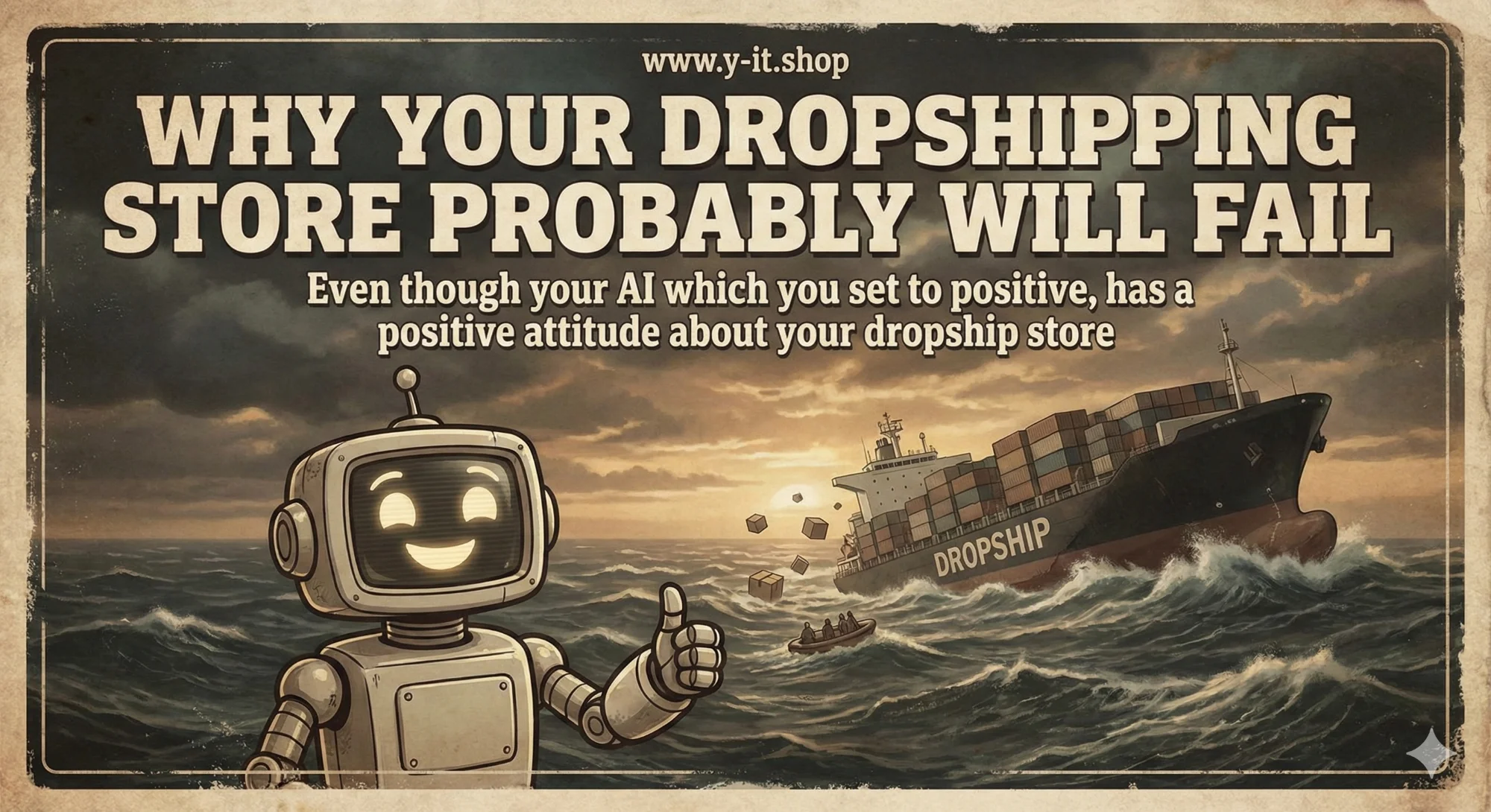 Why Your Dropship Probably Will Fail - Y-IT Book 1